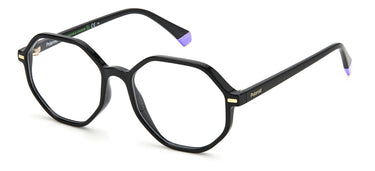 Premium Women Polaroid Eyeglasses: PLD D433 - Black - SpecSMART Eye Clinic (Diagonal View)